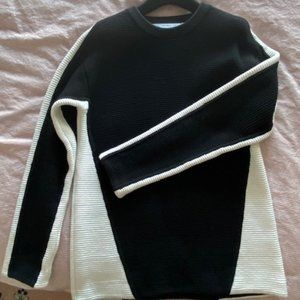 Cotton crew neck sweater